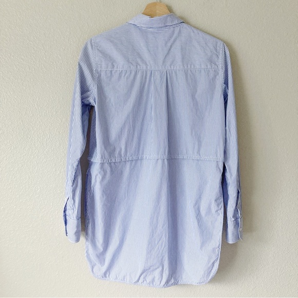 Everlane Button Down Striped Blouse - Picture 4 of 9